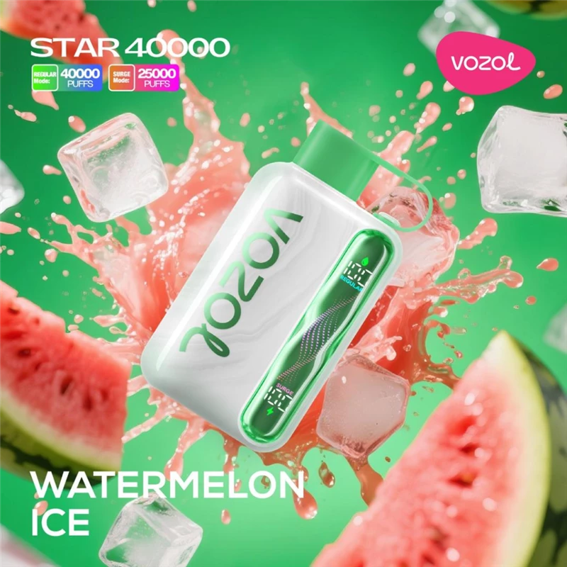 پاد یکبار مصرف ووزول استار هندوانه یخ VOZOL STAR WATERMELON ICE 40000