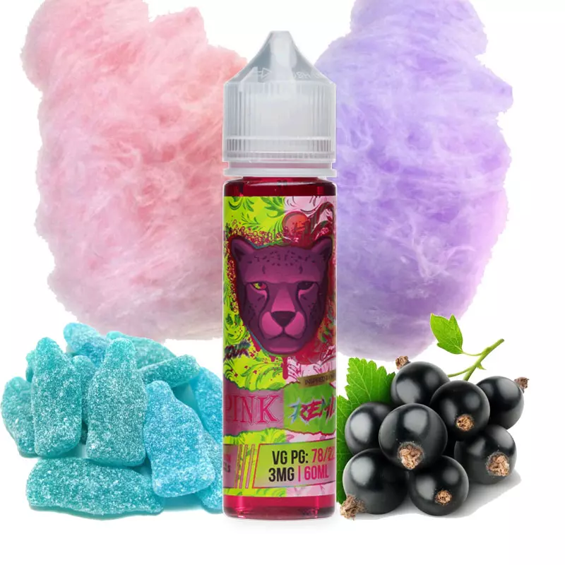 جویس آبنبات ترش انگور فرنگی و پشمک دکتر ویپز Dr Vape Pink Remix 60 ML