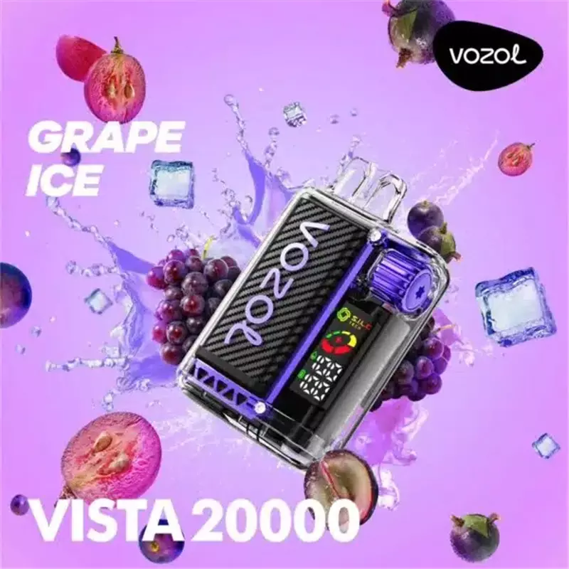 پاد یکبار مصرف ووزول ویستا انگور یخ VOZOL VISTA GRAPE ICE 20000