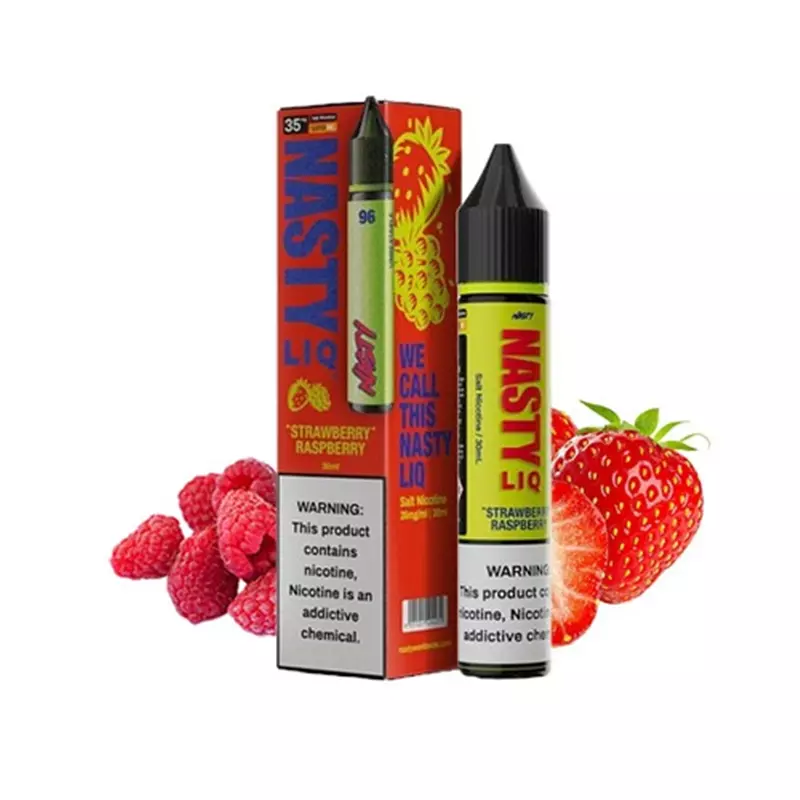 سالت نستی توت فرنگی رزبری NASTY STRAWBERRY RAZZBERRY