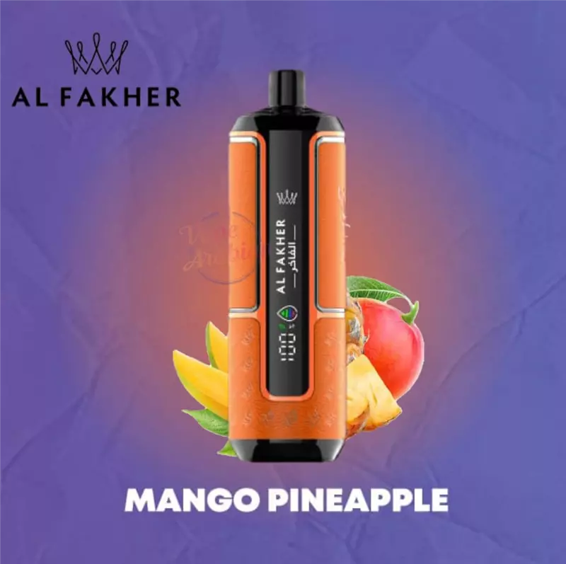 ویپ یکبار مصرف الفاخر انبه اناناس 15000 ALFAKHER MANGO PINEAPPLE
