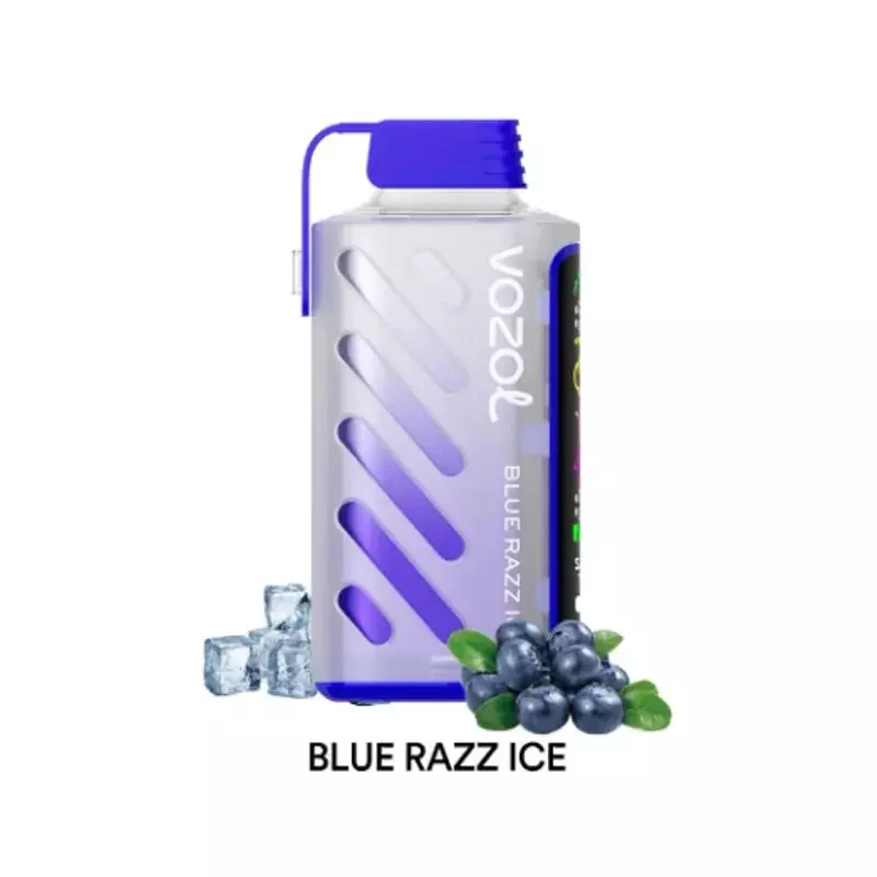 پاد یکبار مصرف ووزول گیرپاور بلورز یخ VOZOL GEAR POWER BLUE RAZZ ICE 20000