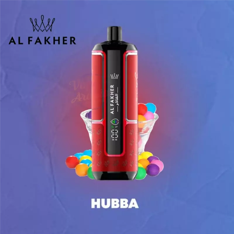 ویپ یکبار مصرف الفاخر ابنبات 15000 ALFAKHER HUBAA