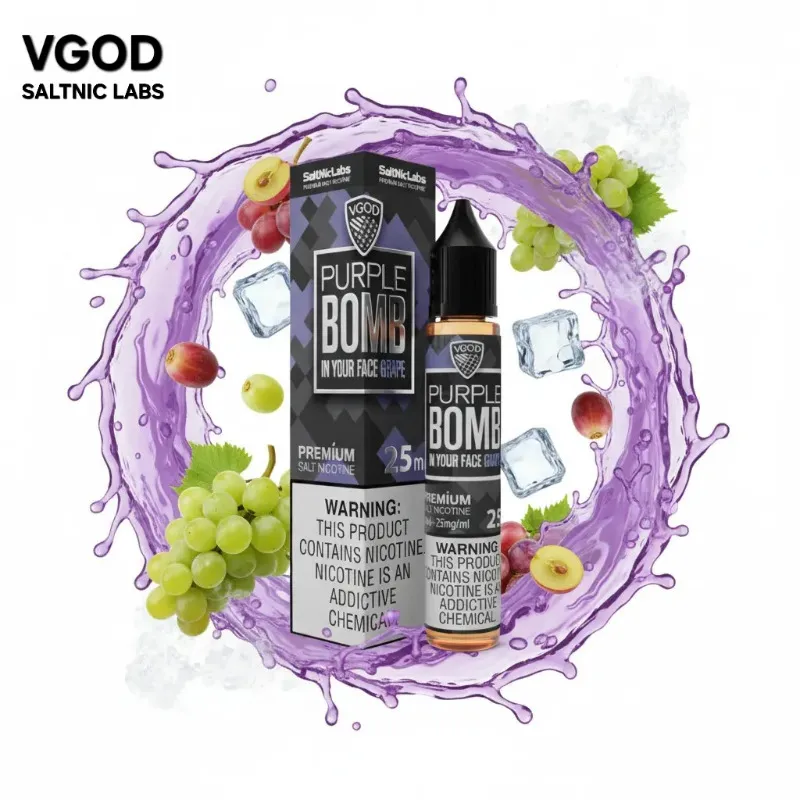 سالت ویگاد انگور VGOD PURPLE BOMB
