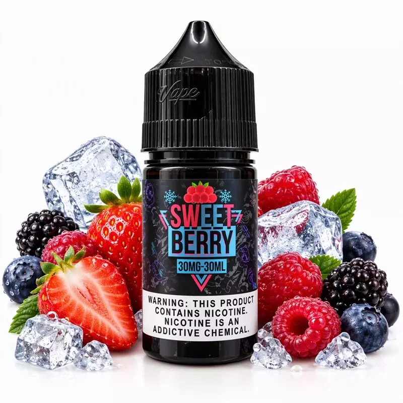 سالت بری شیرین یخ سامز ویپ Sams Vape Salt sweet berry ice 