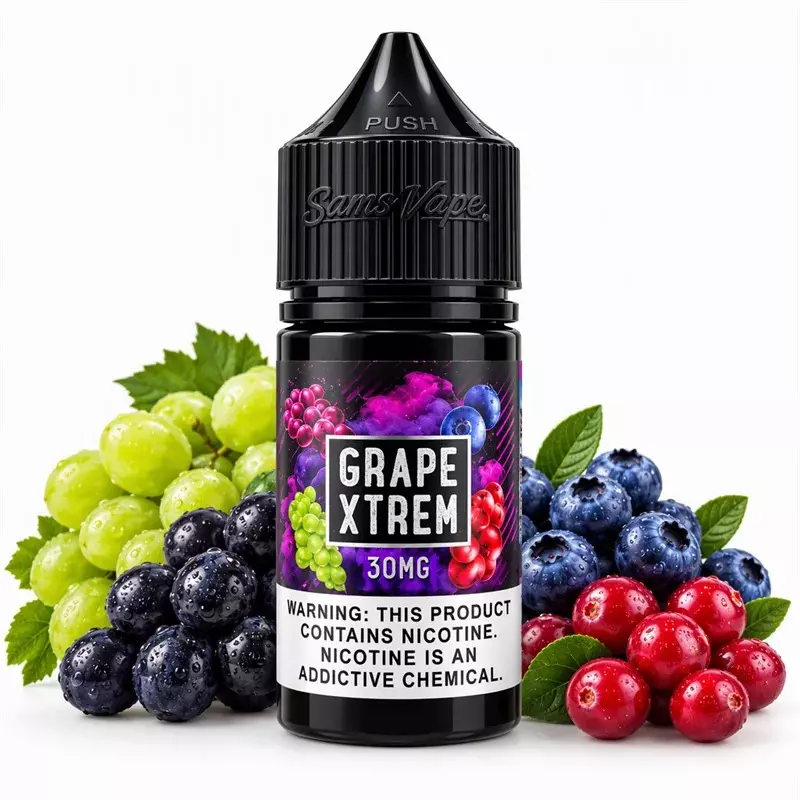 سالت میکس انگور سامز ویپ Sams Vape Salt Grape Xtreme