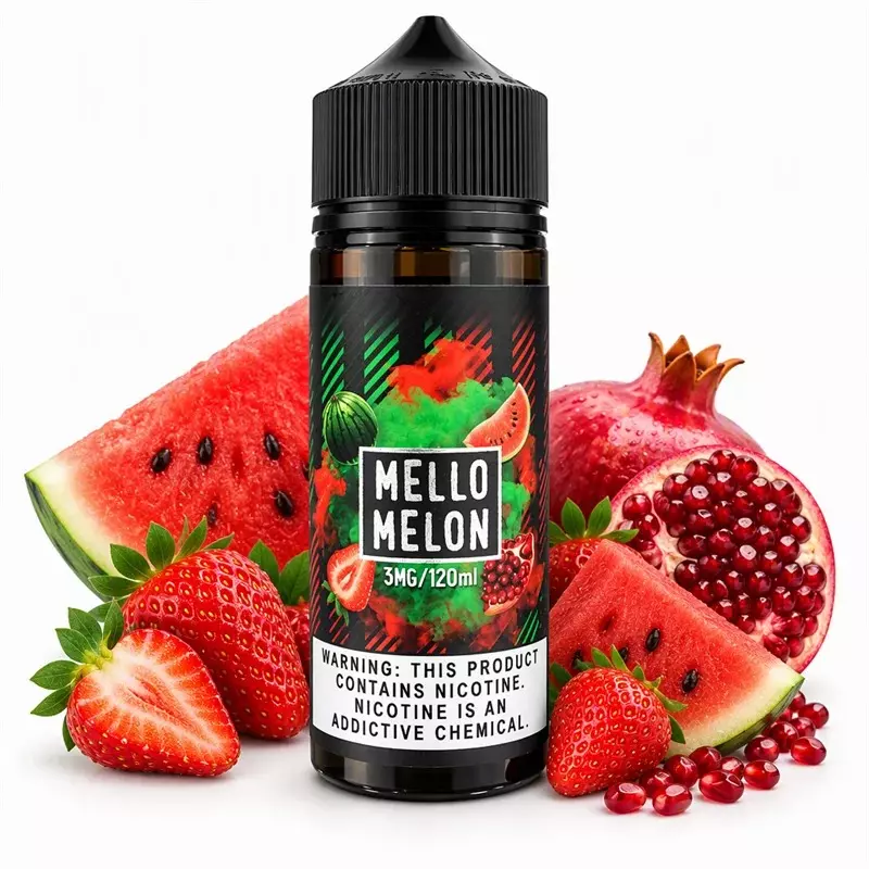 جویس هندوانه توت فرنگی انار سامز ویپ Sams Vape mello melon 120 ml