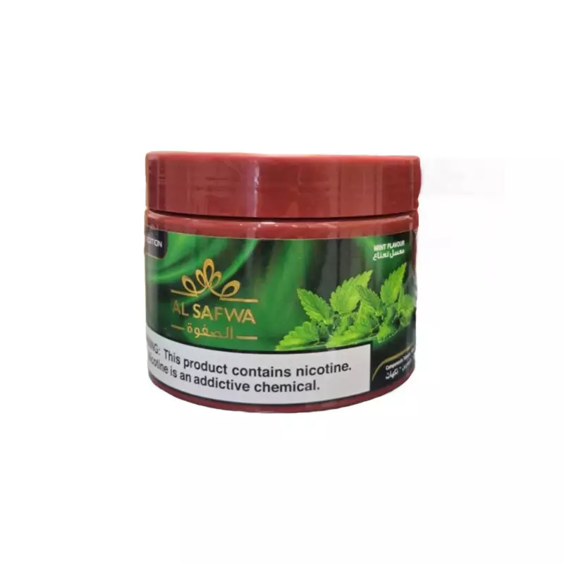 تنباکو الصفوه نعنا 250 گرمی  AL SAFWA MINT FLAVOUR