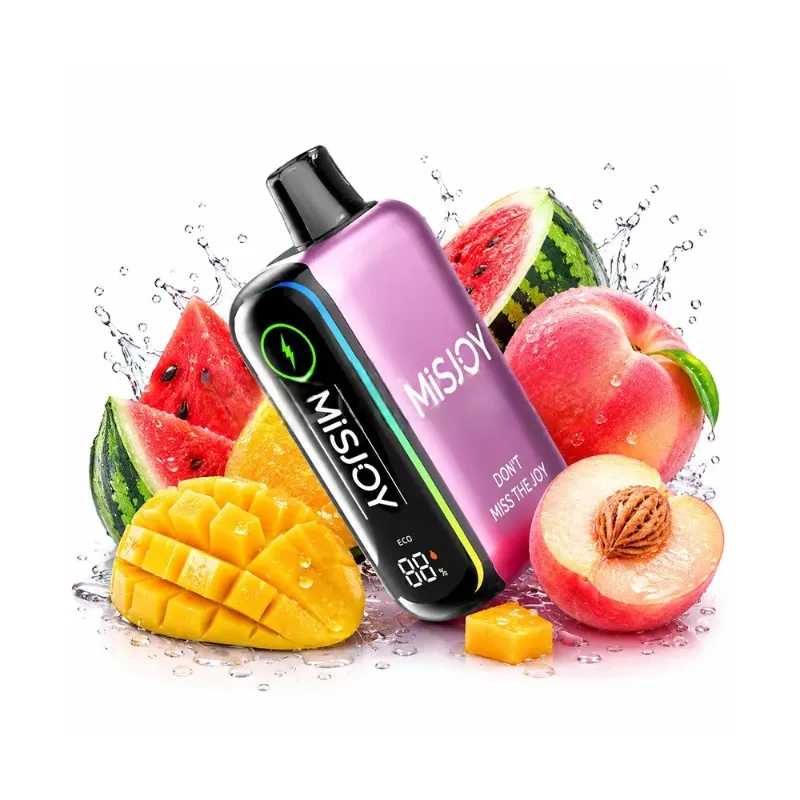 پاد یکبار مصرف میسجوی بتا هلو انبه هندوانه  MISJOY BETA PEACH MANGO WATERMELON  50000