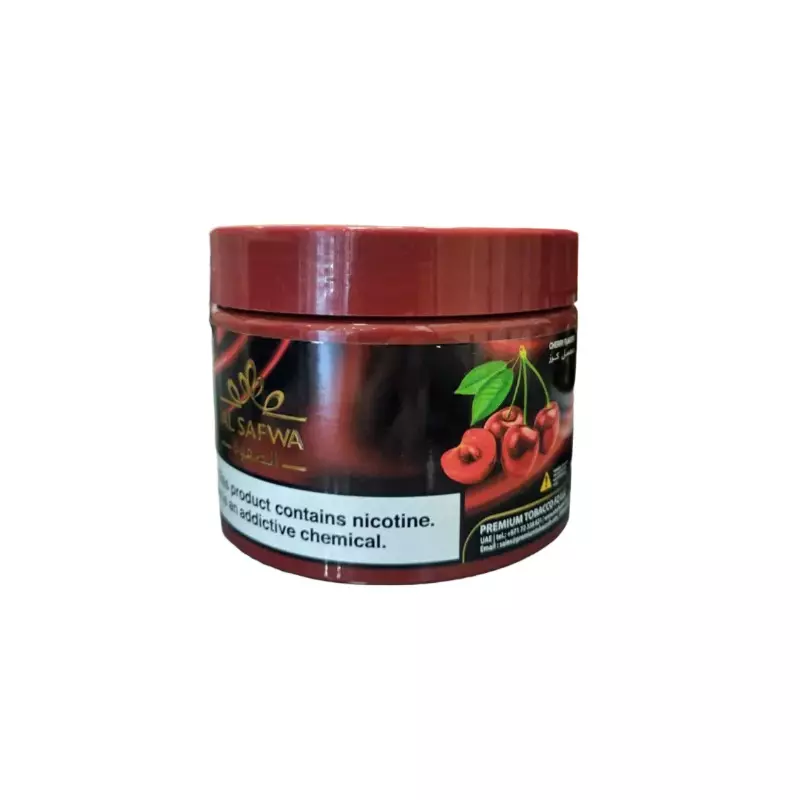 تنباکو الصفوه آلبالو 250 گرمی AL SAFWA CHERRY FLAVOUR 