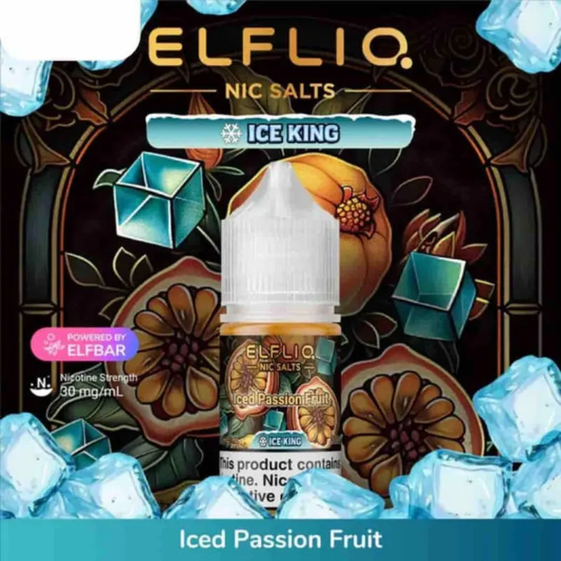 سالت الفبار پشنفروت یخ SALT ELFLIQ ICED PASSION FRUIT