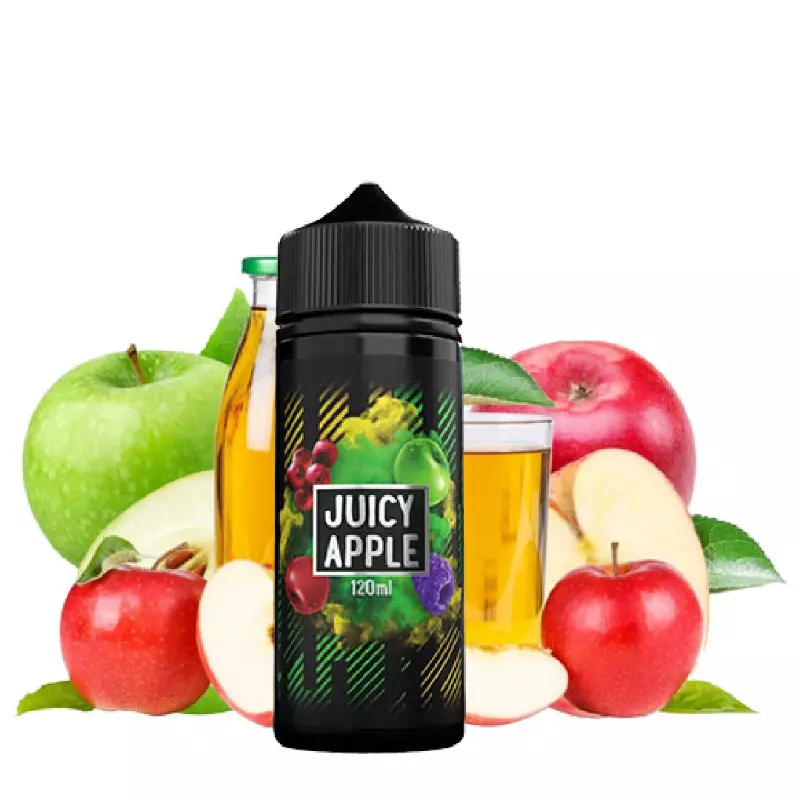 جویس سیب تمشک زغال اخته  سامز ویپ Sams Vape juicy apple 120 ml