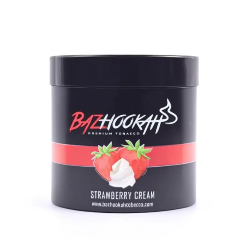 تنباکو بازوکا توت فرنگی خامه 250 گرمی BAZHOOKAH STERAWBERRY CREAM
