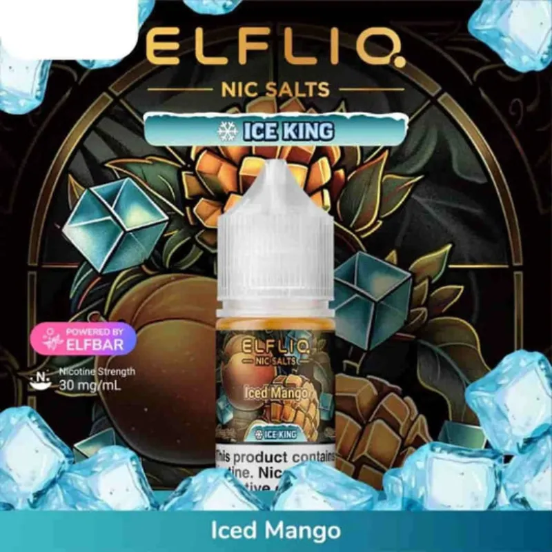 سالت الفبار انبه یخ SALT ELFLIQ ICED MANGO