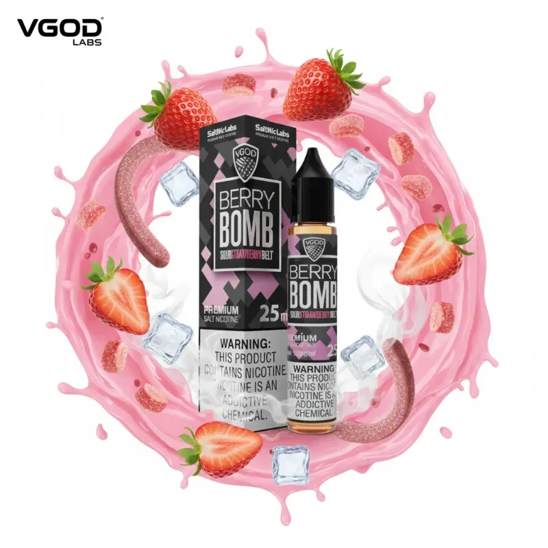سالت ویگاد توت فرنگی VGOD BERRY BOMB 