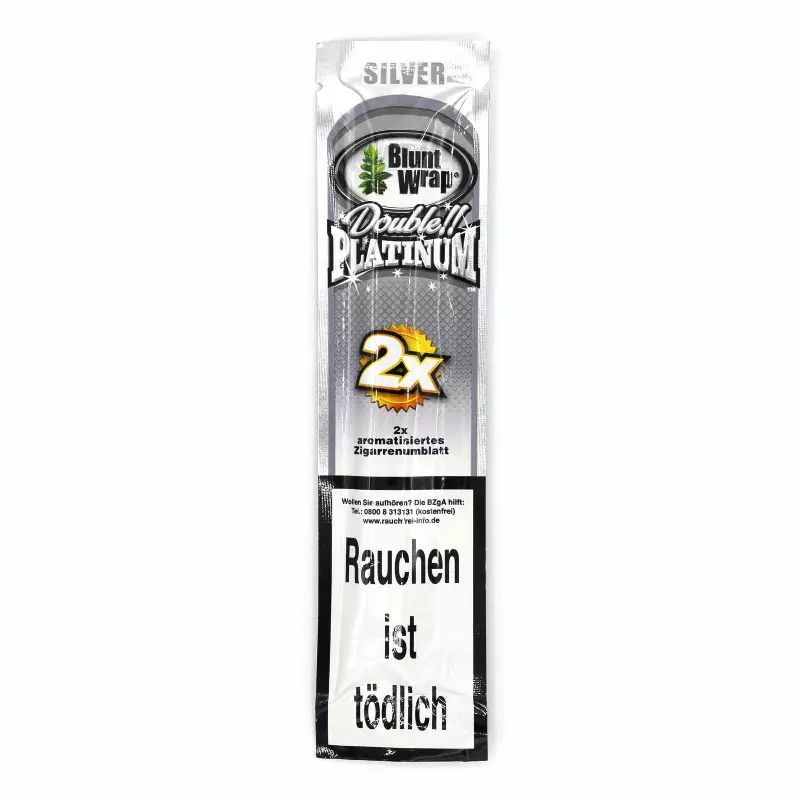 کاغذ سیگار بلانت وارپ دوبل پلاتینیوم سیلور BLUNT WARP DOUBLE PLATINUM SILVER 