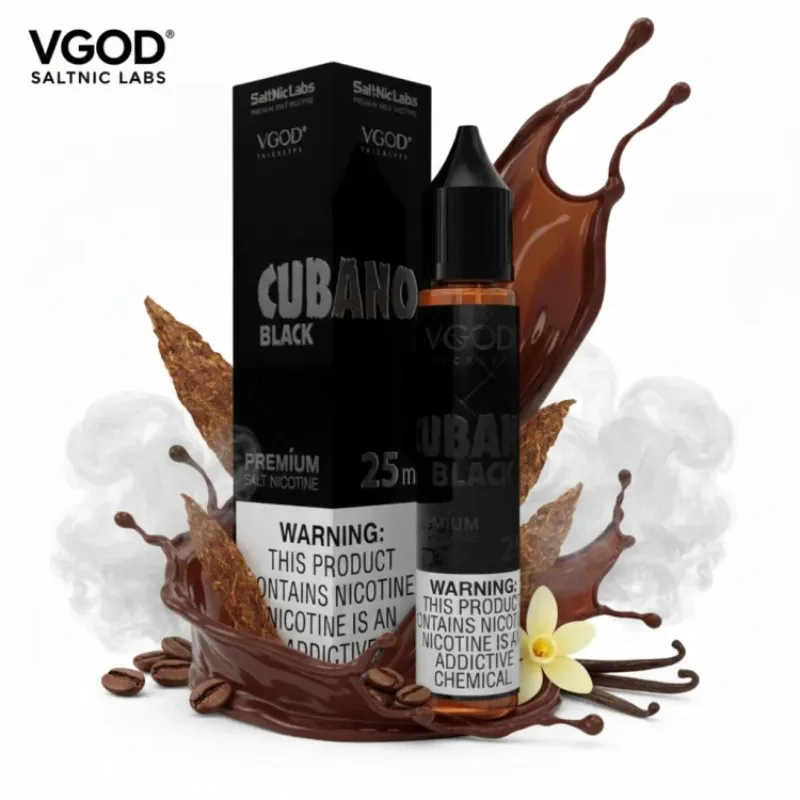 سالت ویگاد تنباکو وانیل VGOD CUBANO BLACK
