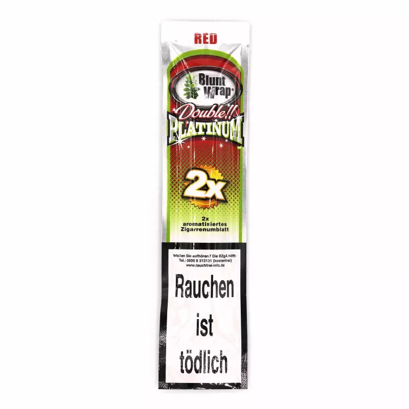 کاغذ سیگار بلانت وارپ دوبل پلاتینیوم قرمز  BLUNT WARP DOUBLE PLATINUM RED