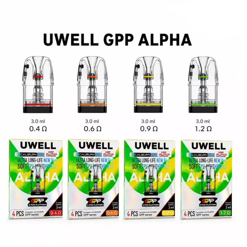 کارتریج یوول جی پی پی آلفا  UWELL CARTRIDGE GPP ALPHA