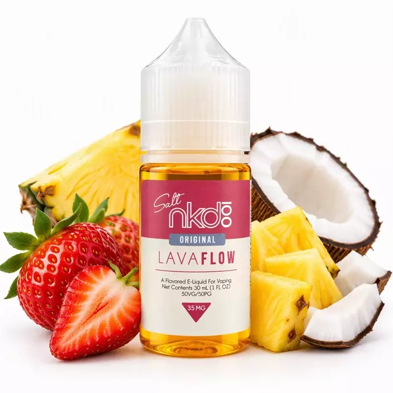 سالت نیکد توت فرنگی آناناس نارگیل NAKED LAVA FLOW