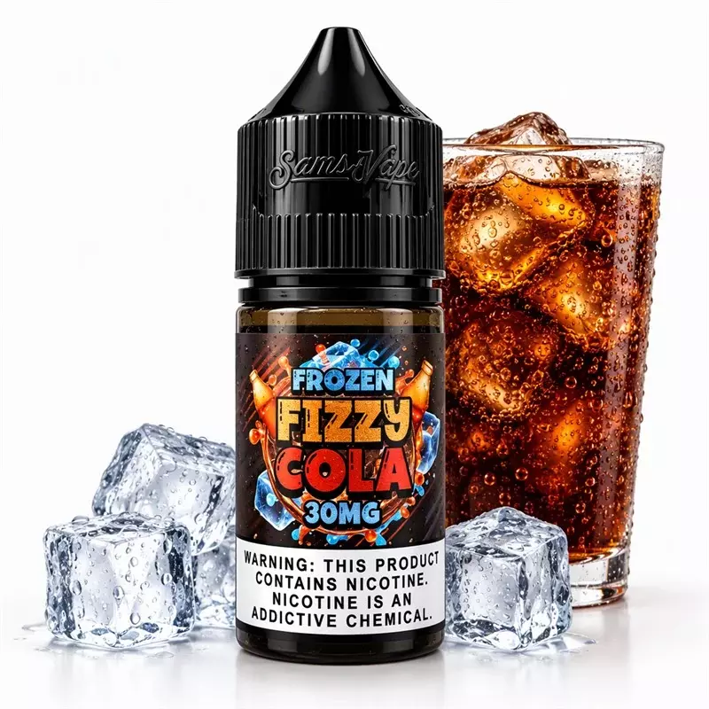 سالت نوشابه کولا یخ سامز ویپ Sams Vape Frozen Fizzy Cola